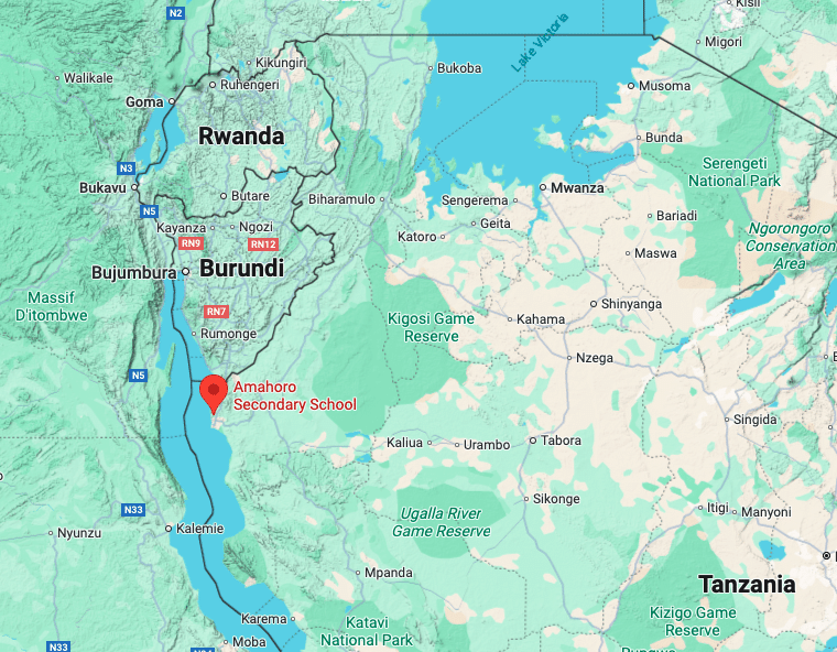 screenshot of google map
